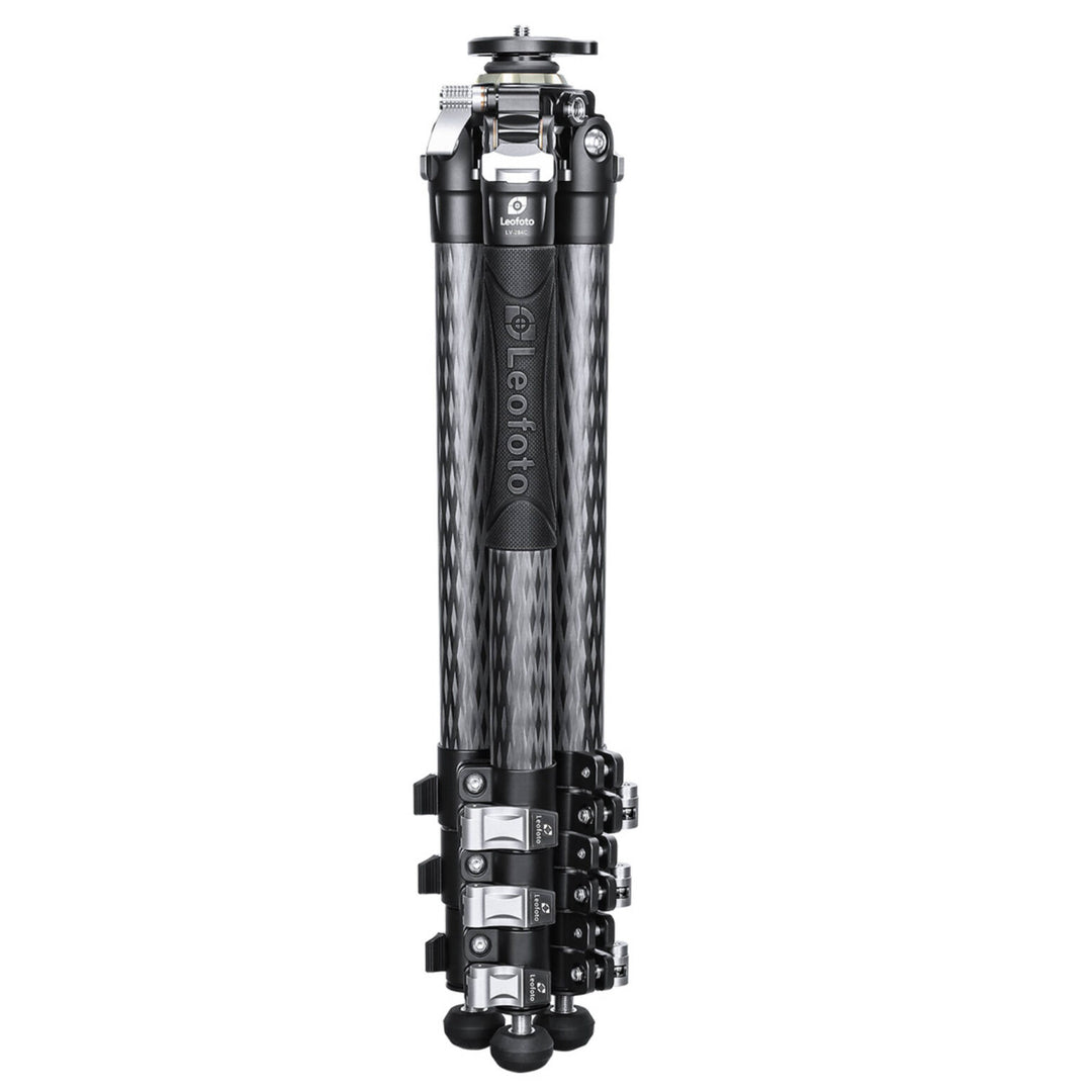 Leofoto LV-284C Manba Video Series Carbon Fibre 4 Section Tripod with BV-5 Video Head