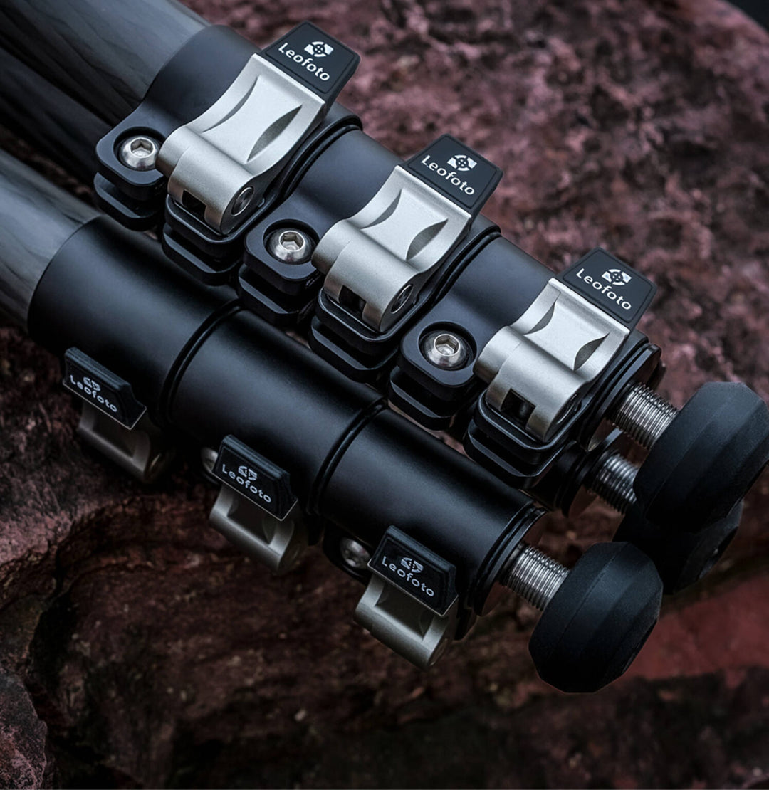 Leofoto LV-284C Manba Video Series Carbon Fibre 4 Section Tripod with BV-5 Video Head
