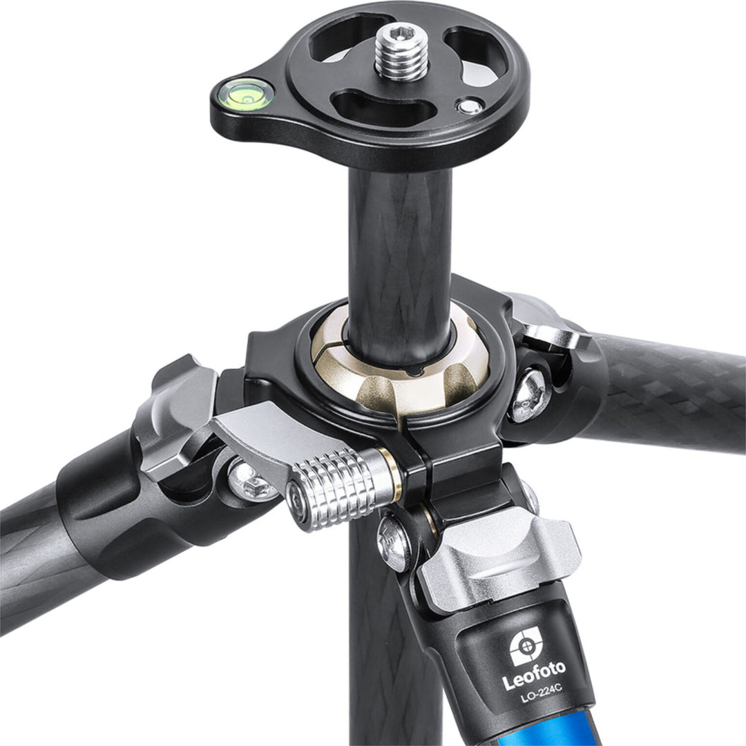 Leofoto LO-224C MR.O Series 4 Section Levelling Centre Column Carbon Fibre Tripod