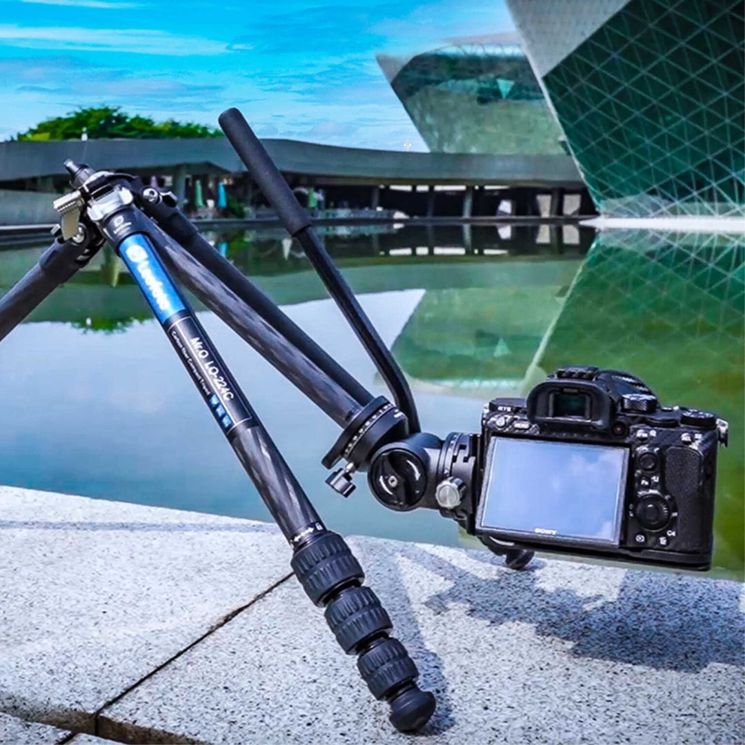 Leofoto LO-224C MR.O Series 4 Section Levelling Centre Column Carbon Fibre Tripod