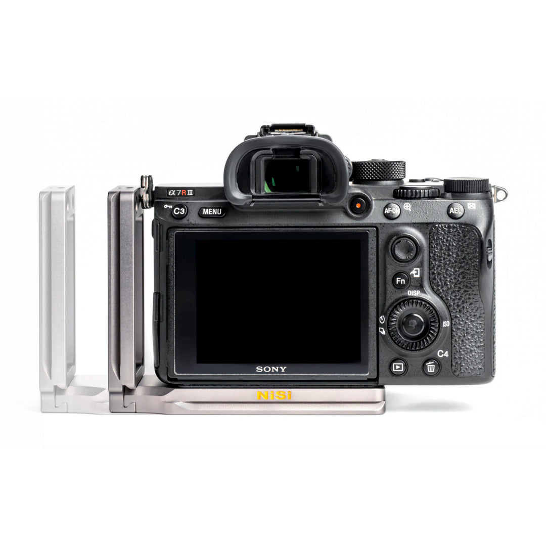 NiSi PRO NLP-S Adjustable L Bracket (Tripod mount point at the front of the camera base)