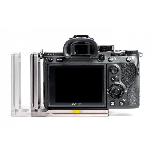 NiSi PRO NLP-S Adjustable L Bracket (Tripod mount point at the front of the camera base)