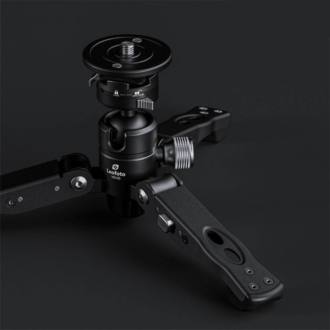 Leofoto VD-03 Universal Support Stand with Quick Release for Monopods