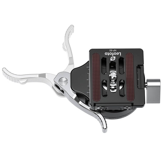 Leofoto PCL-52 52mm Lever Release Panning Clamp and NP-50 Plate