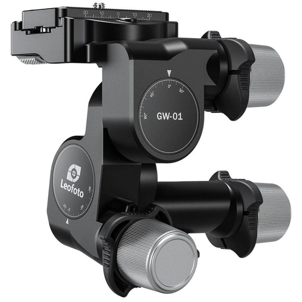Leofoto GW-01 Pan and Tilt 3 Way Geared Head