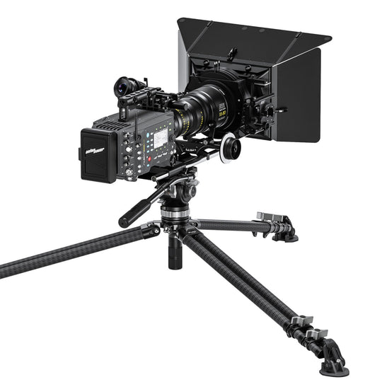 Leofoto LVC-253C Cinematic Video Series 3 Section Tripod with BV-15 Video Head
