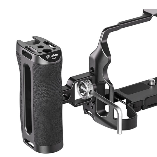 Leofoto CH-7-3 Side Handle with 2 x 1/4��� Screw Mount