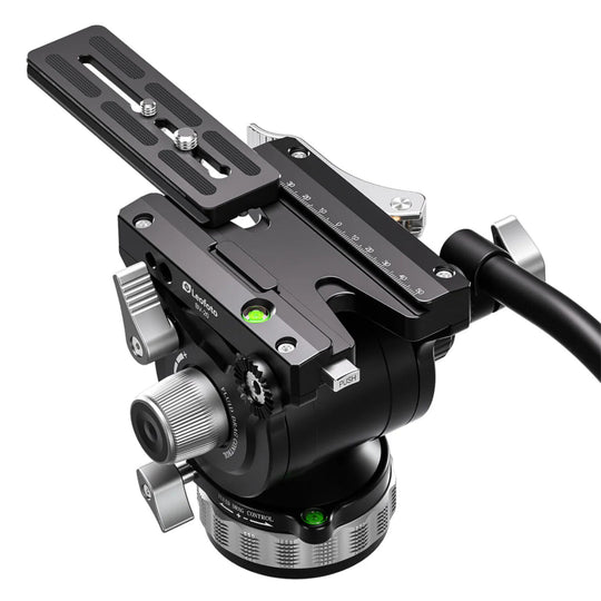 Leofoto LVC-253C Cinematic Video Series 3 Section Tripod with BV-20 Video Head