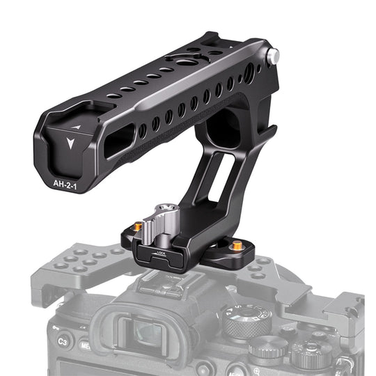 Leofoto AH-2-3 Top Handle with Cold Shoe Adapter