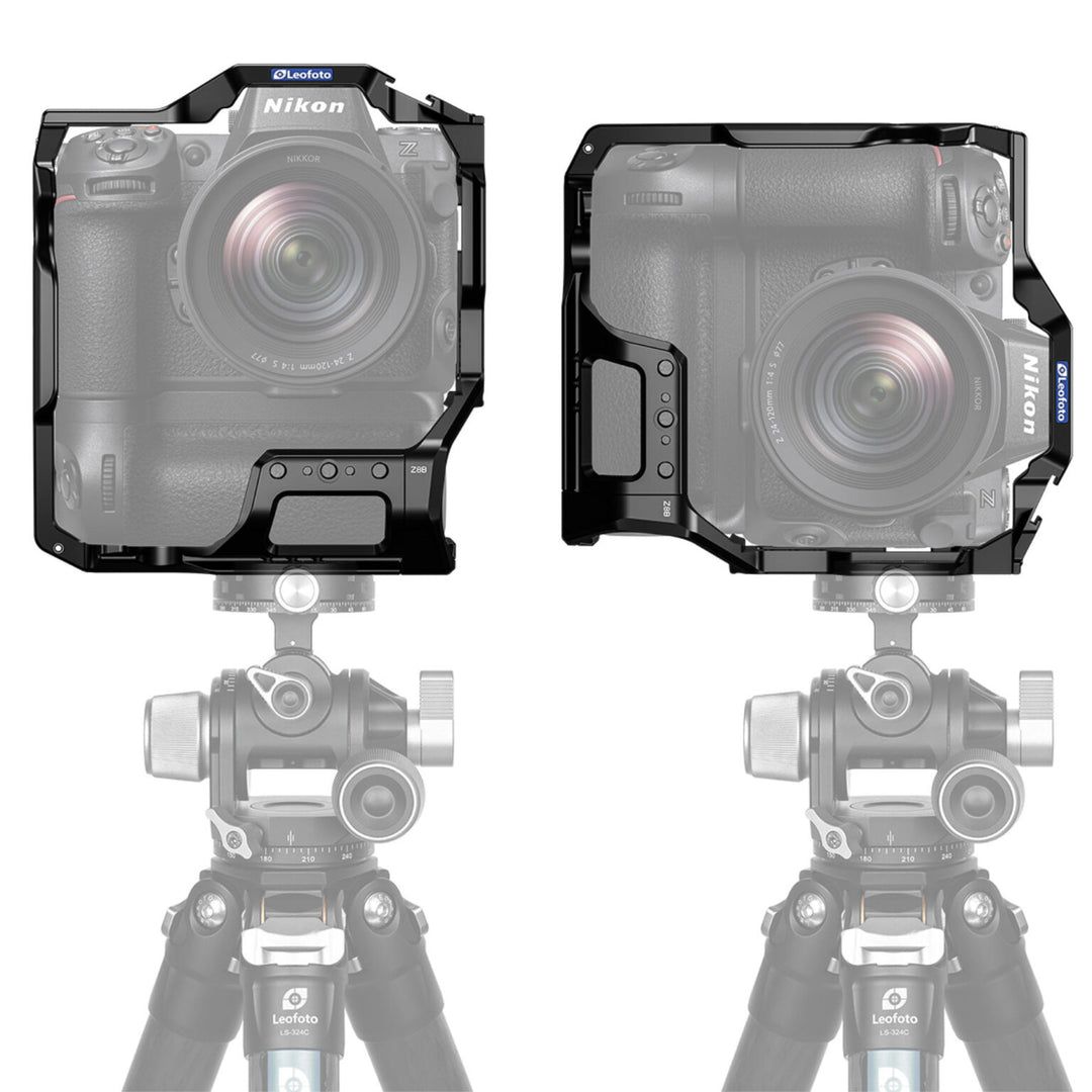 Leofoto Z8B Camera Cage for Nikon Z8 with MB-N12 Battery Grip