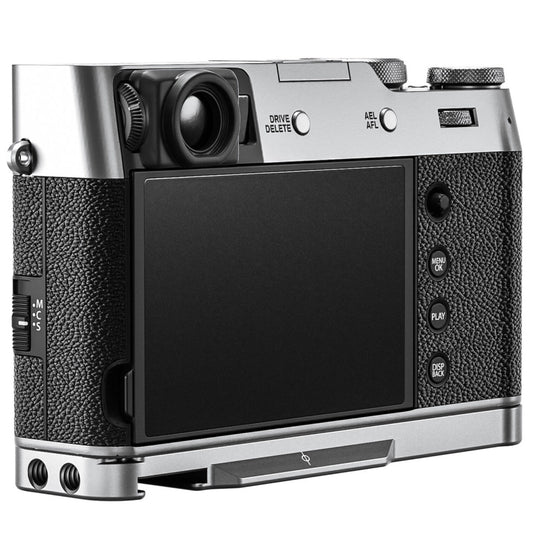 Leofoto LPF-X100VI L-Bracket ��� Silver for Fujifilm X100VI & X100V