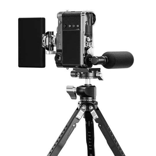 Leofoto LPF-X100VI L-Bracket ��� Silver for Fujifilm X100VI & X100V