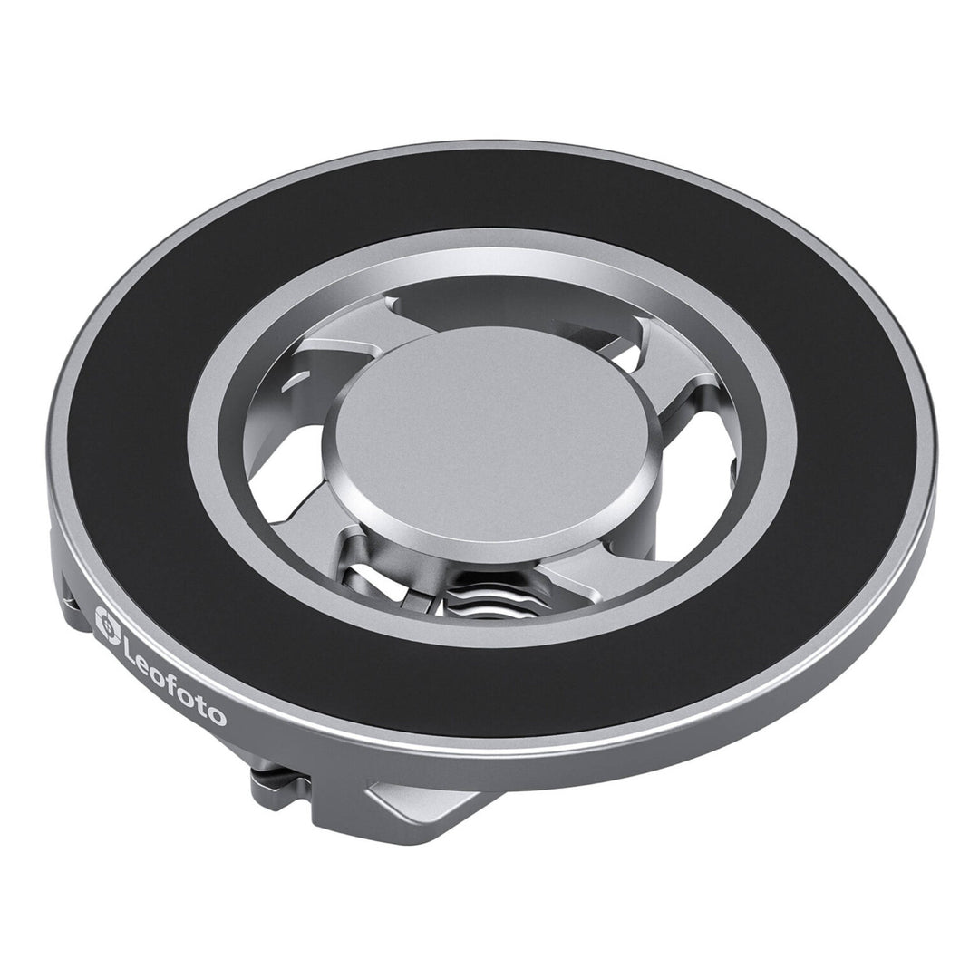 Leofoto PM-01 Magnetic Quick Mount Plate for Mobile Phones ��� Silver