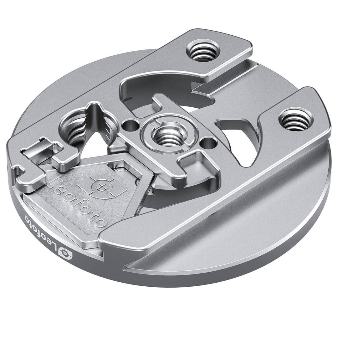 Leofoto PM-01 Magnetic Quick Mount Plate for Mobile Phones ��� Silver