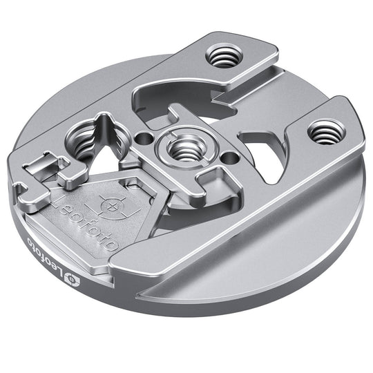 Leofoto PM-01 Magnetic Quick Mount Plate for Mobile Phones ��� Silver