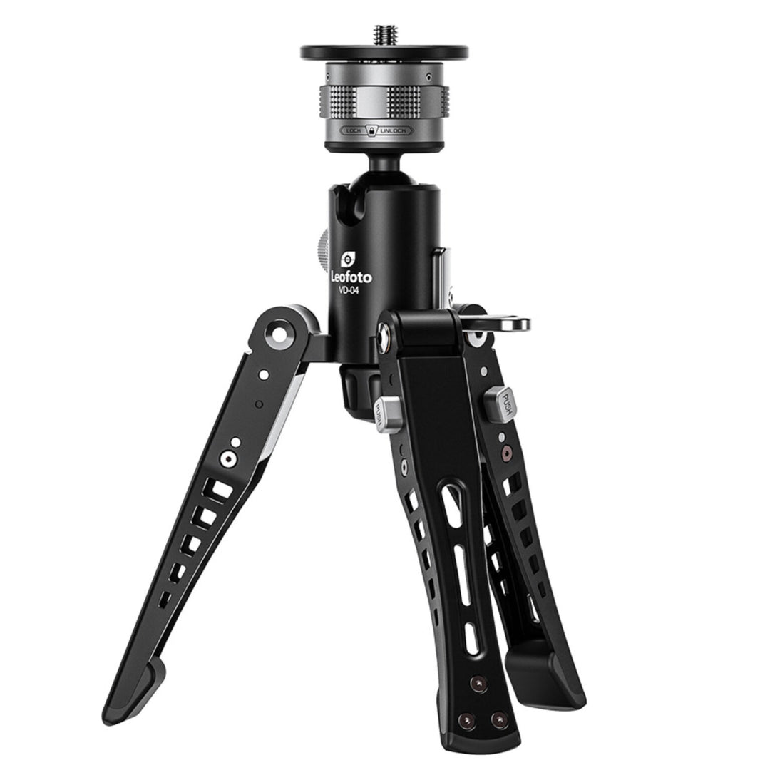 Leofoto VD-04 Universal Support Stand with Quick Release and Foot Pedal for Monopods
