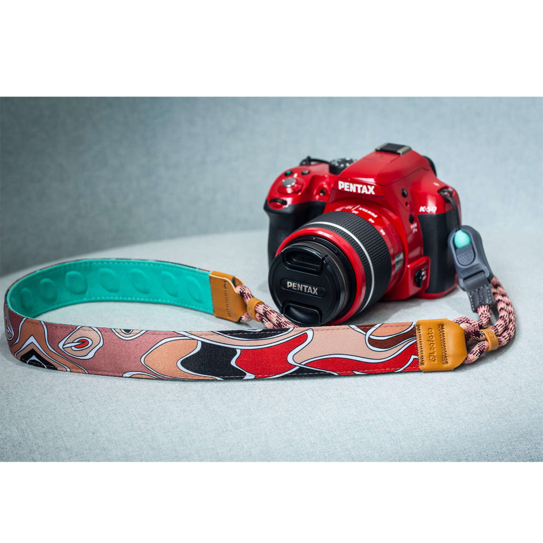 Leofoto L-CS-204 Camera Strap – Red Mask