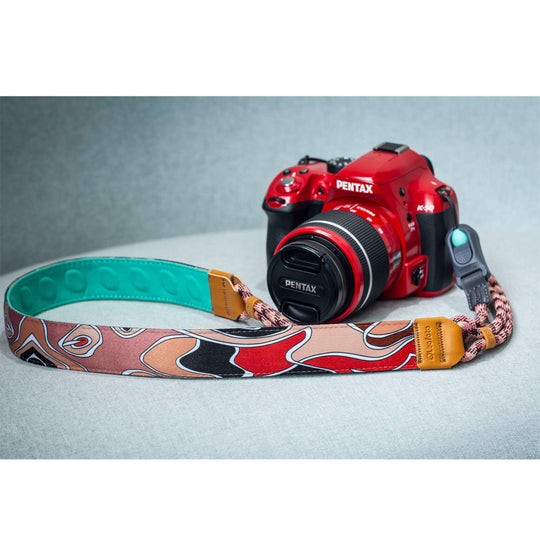 Leofoto L-CS-204 Camera Strap – Red Mask