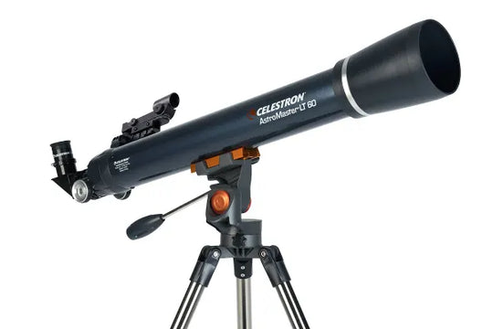 Celestron AstroMaster LT 60AZ inc Smartphone Adapter & Moon Filter - Refractor Telescope