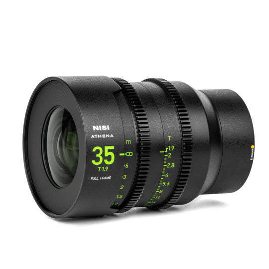 NiSi 35mm ATHENA PRIME Full Frame Cinema Lens T1.9 (E Mount | No Drop In Filter)