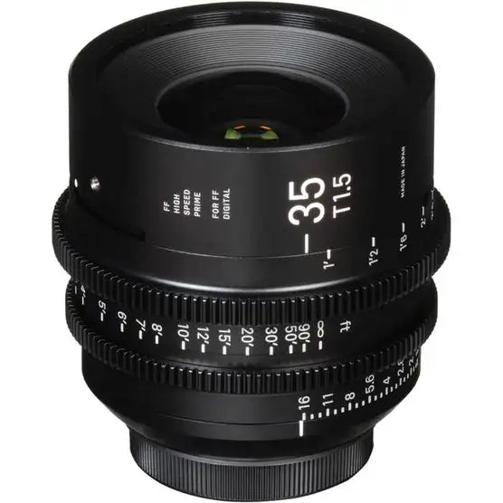 Sigma 35mm T1.5 CINE Lens - Sony E-Mount