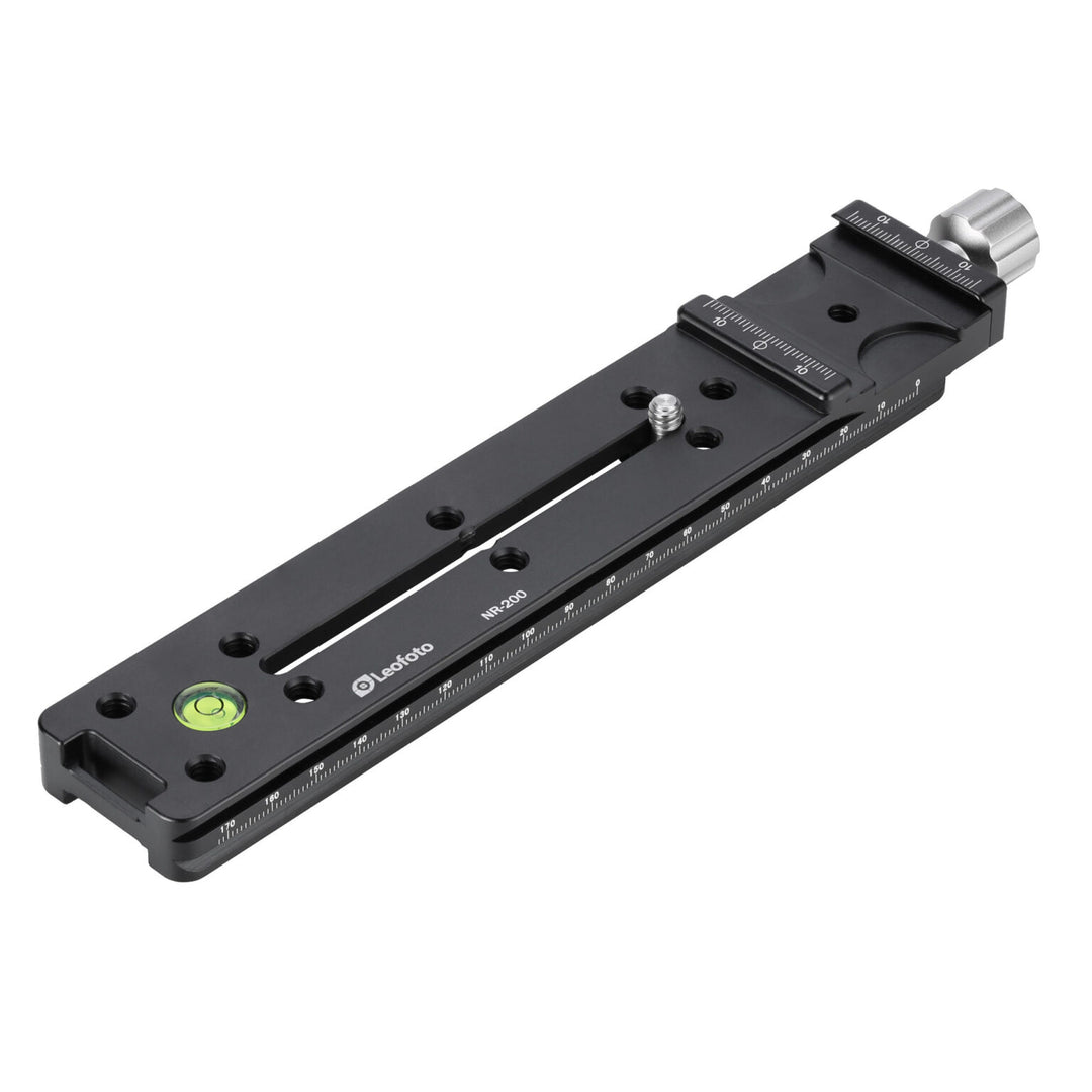 Leofoto NR-200 200mm Nodal Slide with Arca Clamp