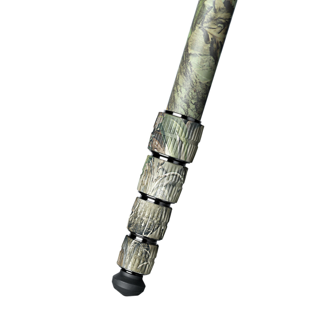 Leofoto LS-365CEX Ranger Levelling Base Series 5 Section Carbon Fibre Tripod ��� Camouflage