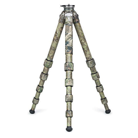 Leofoto LS-365CEX Ranger Levelling Base Series 5 Section Carbon Fibre Tripod ��� Camouflage