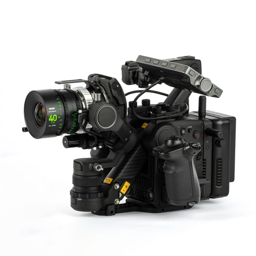 NiSi ATHENA PRIME Full Frame Cinema Lens ADD-ON Kit with 3 Lenses 18mm T2.2, 40mm T1.9, 135mm T2.2 + Hard Case (PL Mount)