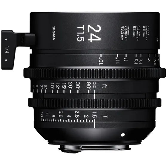 Sigma 24mm T1.5 CINE Lens - Sony E-Mount