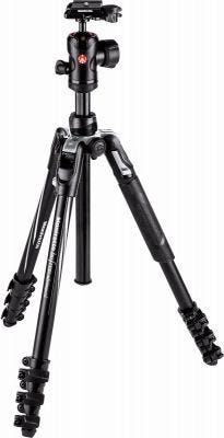 Manfrotto Befree 2N1 - Lever Lock Tripod - Black with integrated Monopod