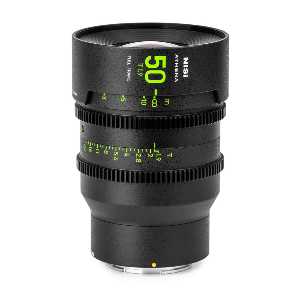 NiSi 50mm ATHENA PRIME Full Frame Cinema Lens T1.9 (G Mount | No Drop In Filter)