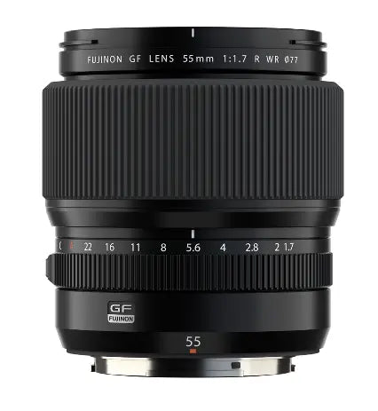 Fujifilm GF55mm f/1.7 R WR lens - GFX series