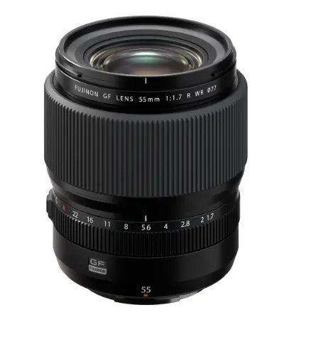 Fujifilm GF55mm f/1.7 R WR lens - GFX series