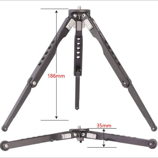 Leofoto MT-03 Table Top 2 Section Tripod with MBC-20 Inverted Ball Head
