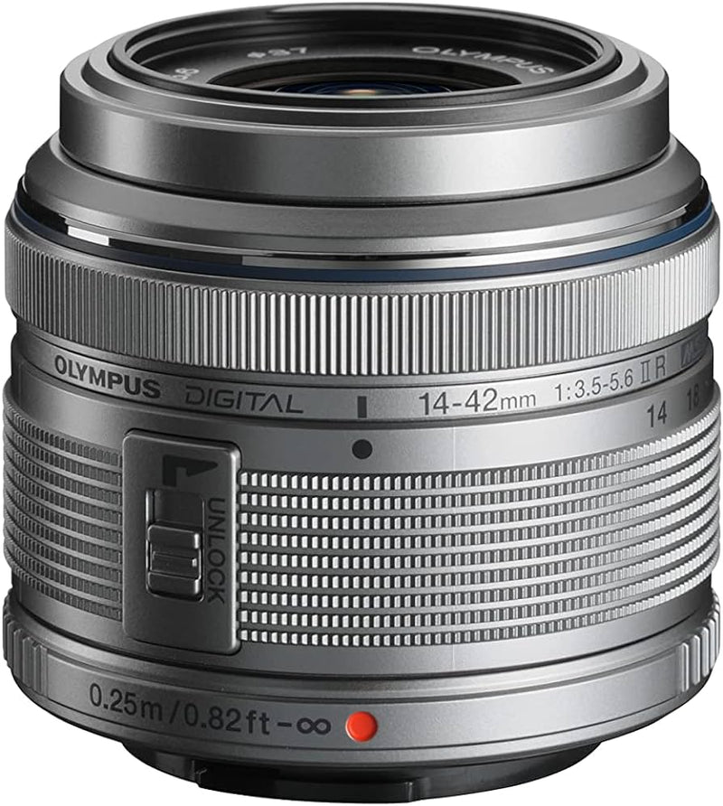 Olympus 14-42mm II R Zoom f/3.5-5.6 Silver Lens (dekitted)