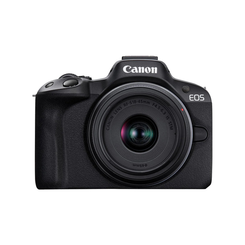Canon EOS R50 Body w/RF-S 18- 45STM & RF-S 55-210IS STM Lens Mirrorless Camera