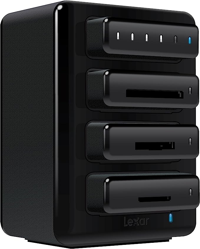 Lexar Professional Workflow HR2 4-Bay Thunderbolt 2/USB 3.0 Hub