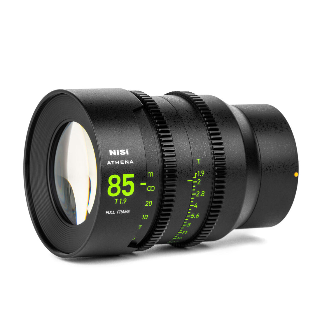 NiSi 85mm ATHENA PRIME Full Frame Cinema Lens T1.9 (G Mount | No Drop In Filter)