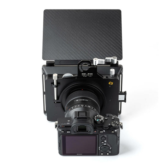 NiSi Cinema C5 Matte Box Cinema Kit (Matte Box, VND 1-5 Stops, Rotating PL, 4 Stop ND, Black Mist 1/8, Adaptors and Pouch)