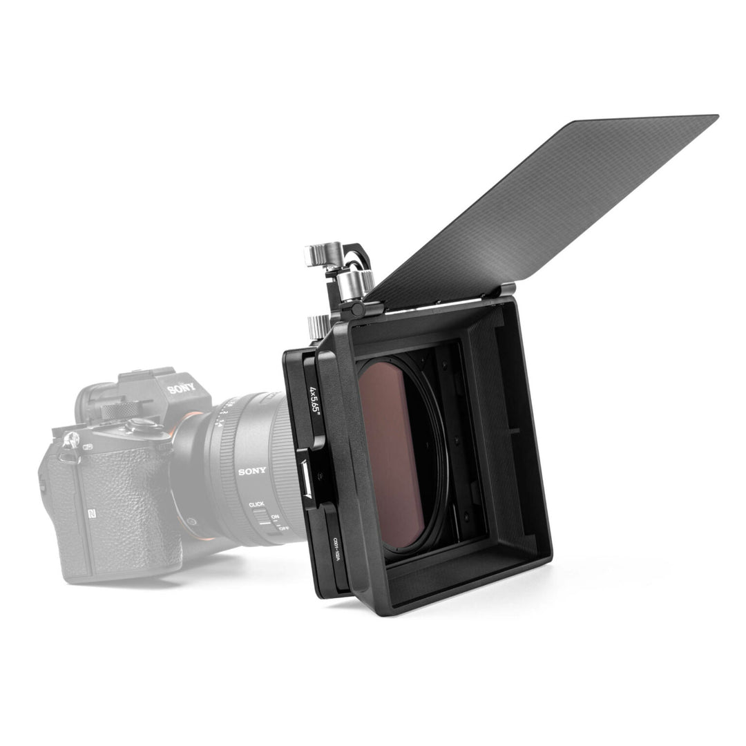 NiSi Cinema C5 Matte Box Cinema Kit (Matte Box, VND 1-5 Stops, Rotating PL, 4 Stop ND, Black Mist 1/8, Adaptors and Pouch)