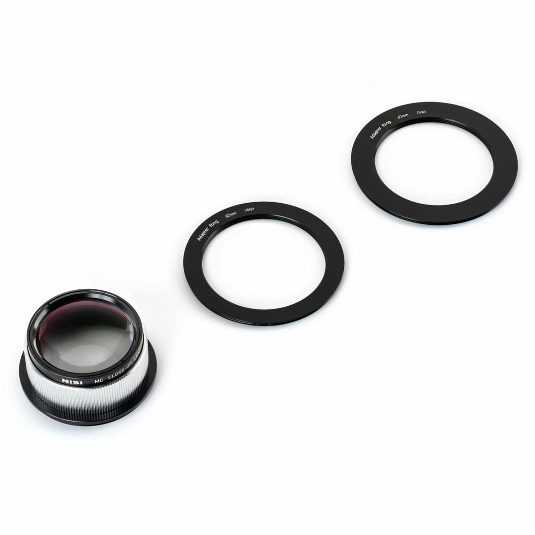NiSi Close Up Lens Kit NC 49mm (with 62 and 67mm adaptors)