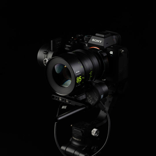 NiSi ATHENA PRIME Full Frame Cinema Lens Kit with 5 Lenses 14mm T2.4, 25mm T1.9, 35mm T1.9, 50mm T1.9, 85mm T1.9 + Hard Case (E Mount)