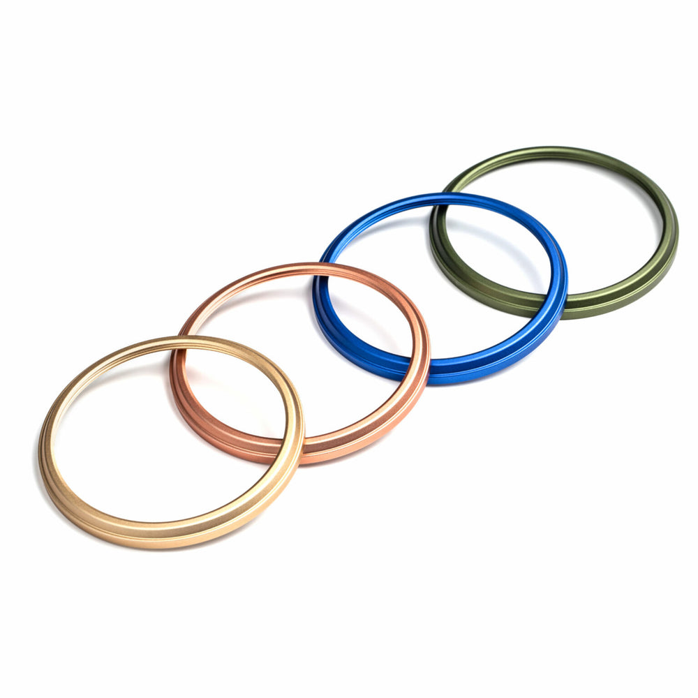NiSi Color Rings Set for Fujifilm X100 series (Set of 4 – Gold, Rose Gold, Blue and Green)