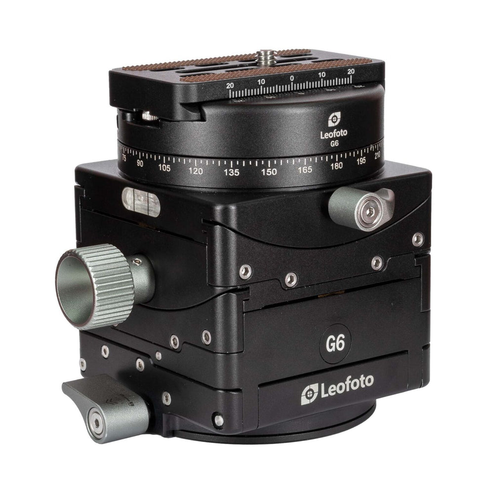 Leofoto G6 Geared Head with QP-70N QR Plate