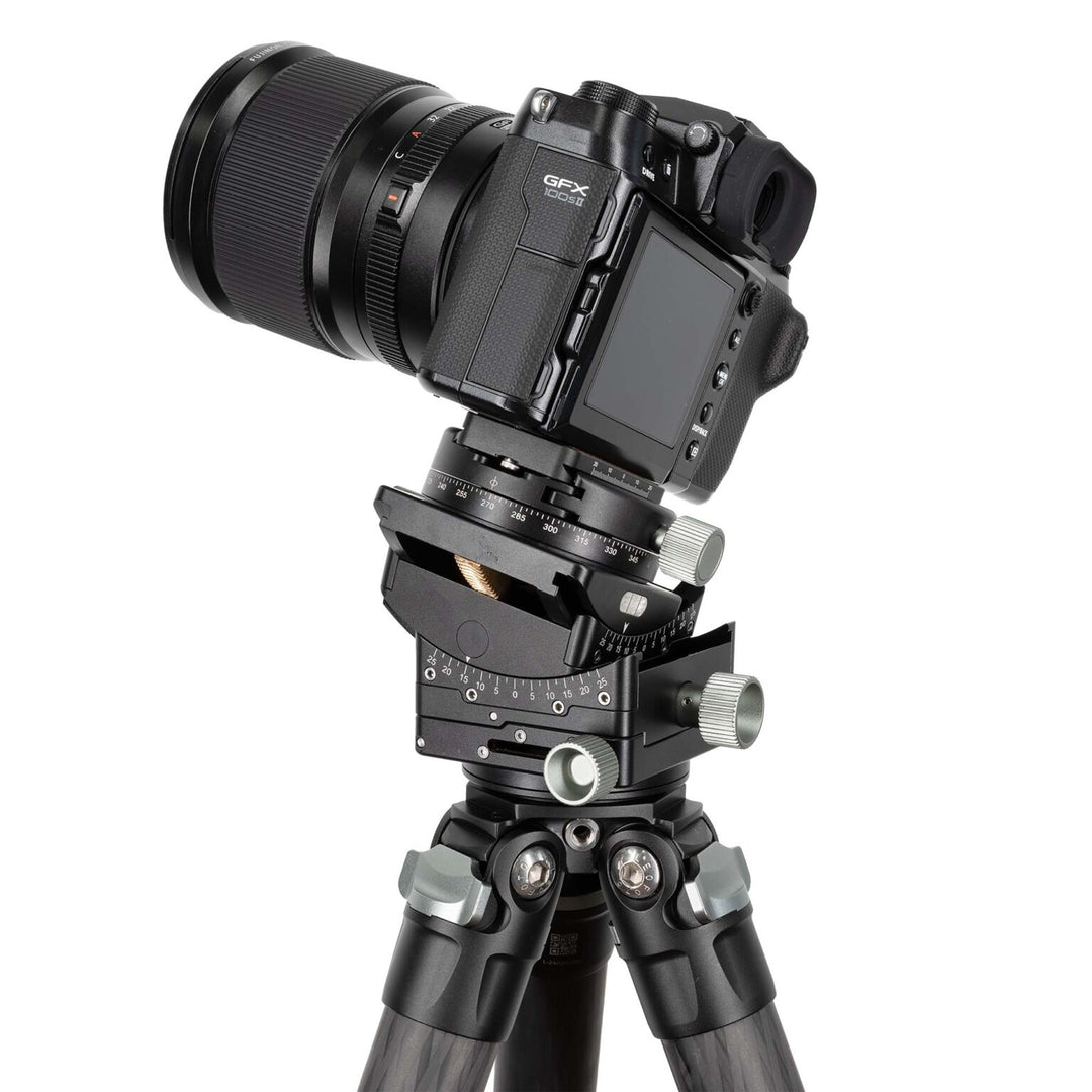 Leofoto G6 Geared Head with QP-70N QR Plate