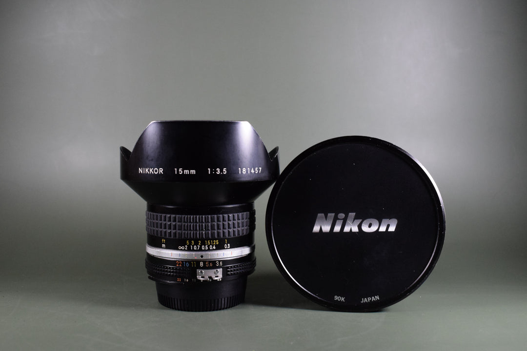 Nikon 15mm F3.5 AI-S Ultra Wide Lens