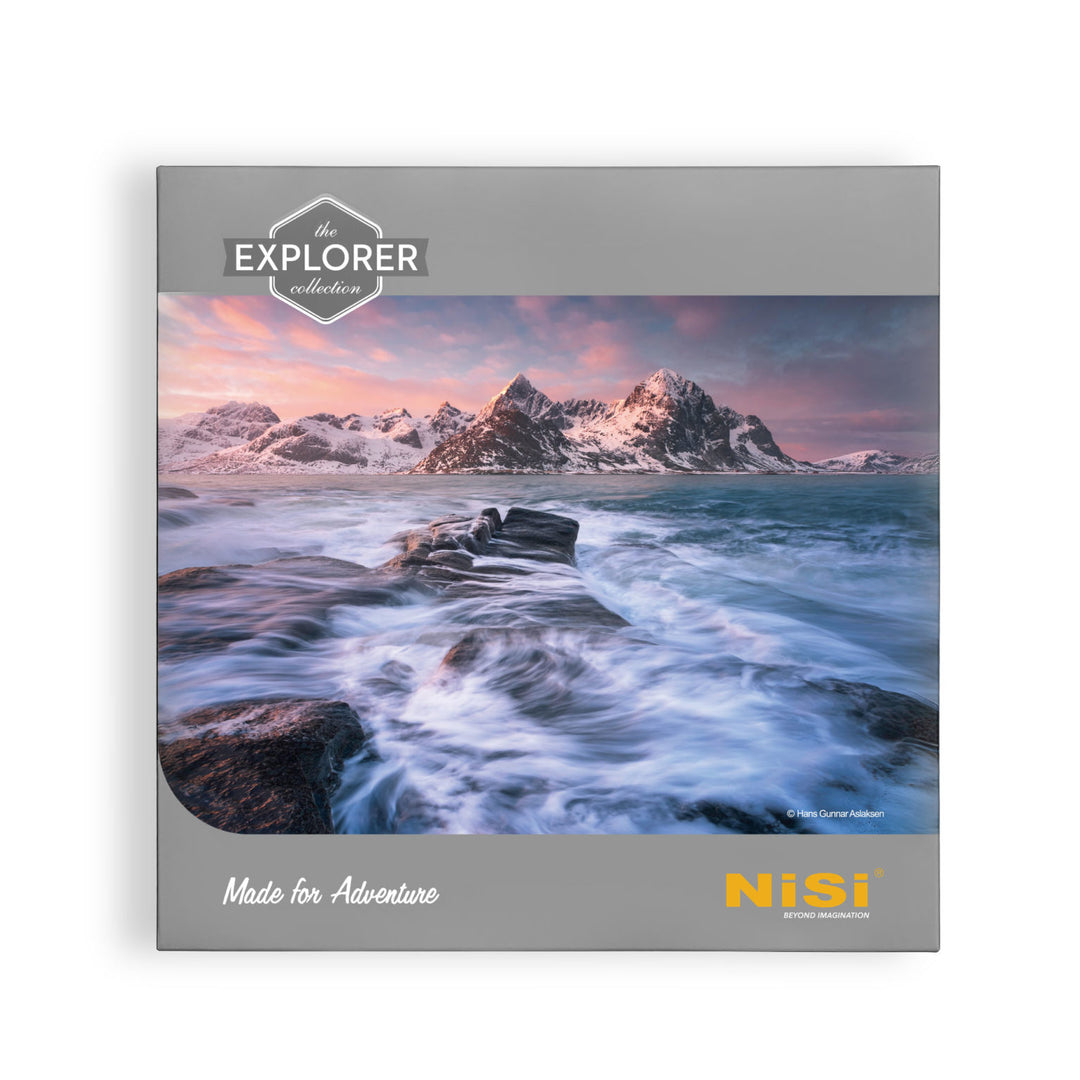 NiSi Explorer Collection 150x150mm Nano IR Neutral Density filter ��� ND8 (0.9) ��� 3 Stop
