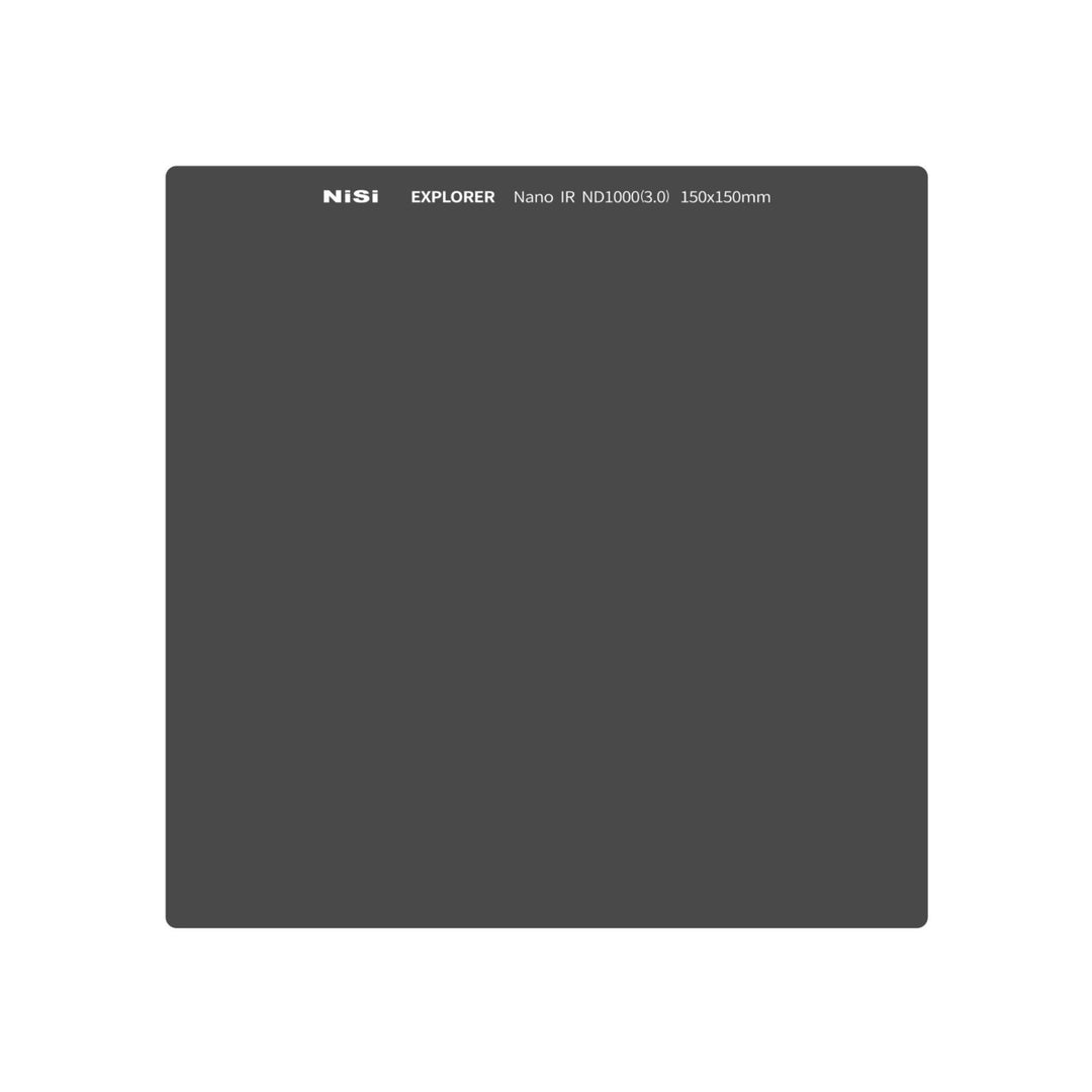 NiSi Explorer Collection 150x150mm Nano IR Neutral Density filter ��� ND1000 (3.0) ��� 10 Stop