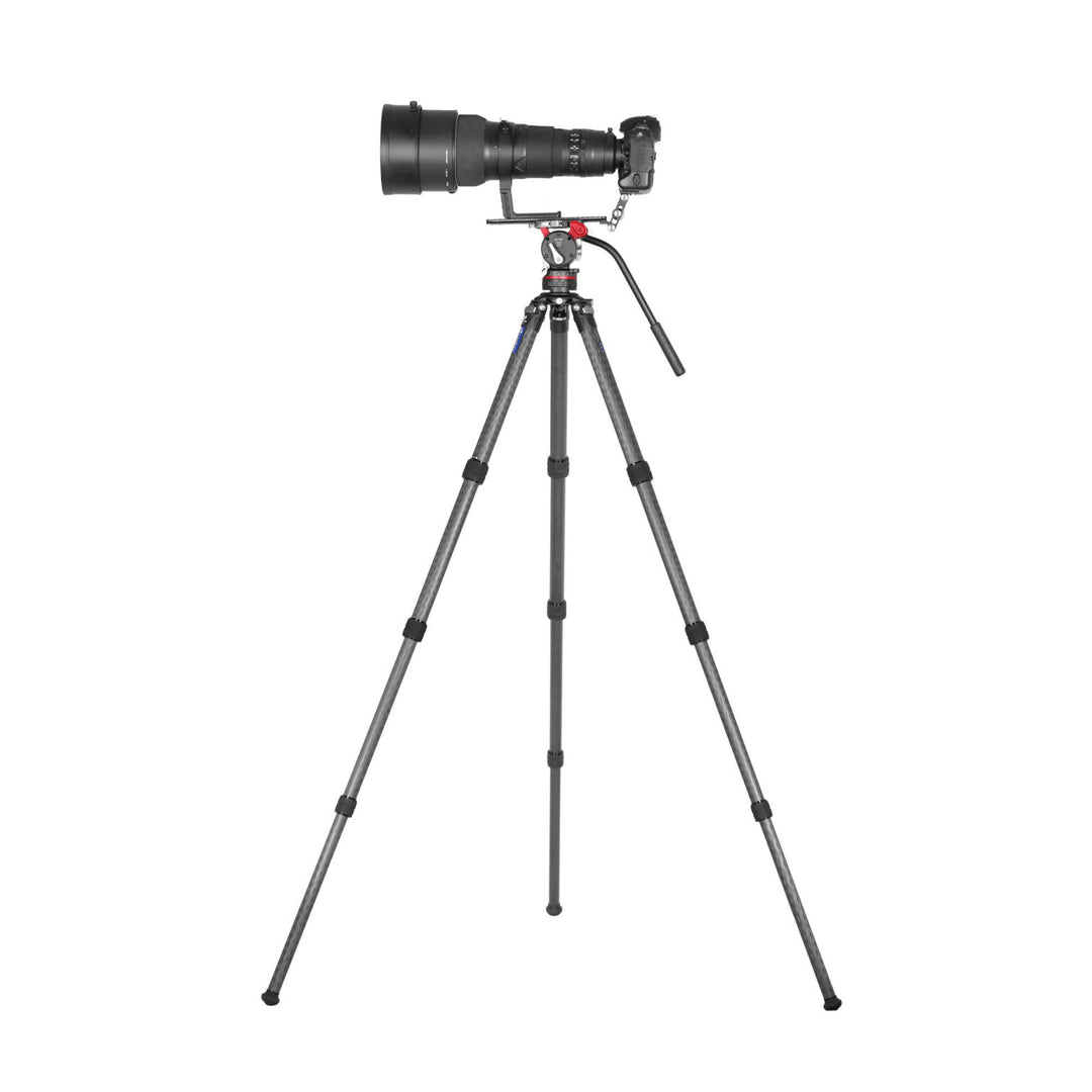 Leofoto LM-404C Summit Series 4 Section Systematic Carbon Fibre Tripod